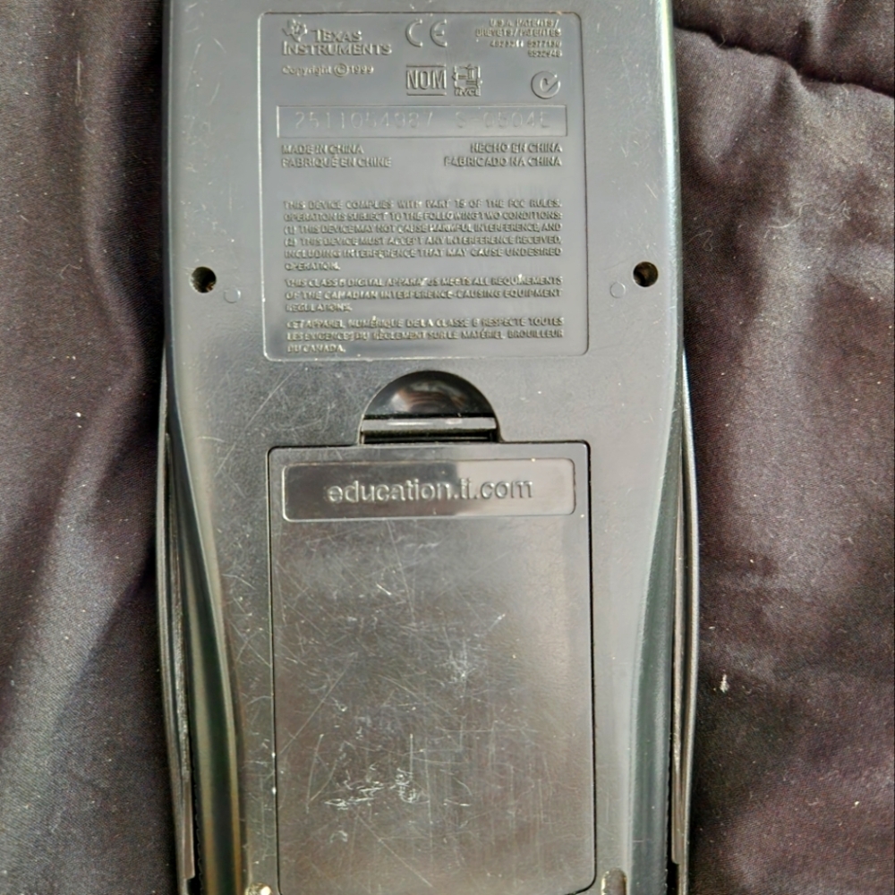 Texas Instruments TI-83 Plus Graphing Calculator - Picture 3 of 3